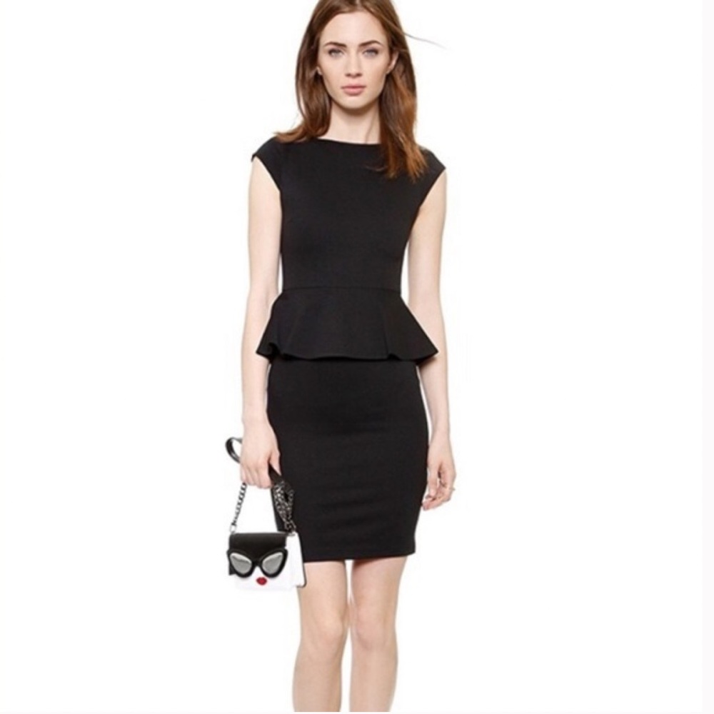 Alice + Olivia employed peplum dress
